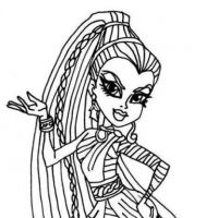 Desenhos para colorir Monster High