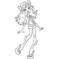 Desenhos para colorir Monster High