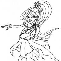 Desenhos para colorir Monster High