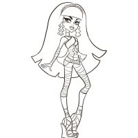 Desenhos para colorir Monster High
