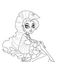 Desenhos para colorir Monster High