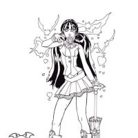 Desenhos para colorir Monster High