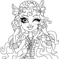 Desenhos para colorir Monster High
