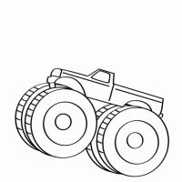 Desenhos para colorir Monster Truck