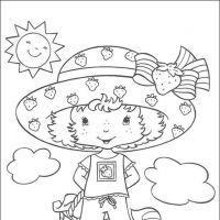 Desenhos para colorir Moranguinho