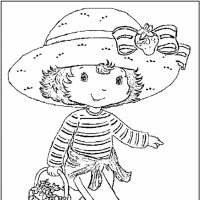 Desenhos para colorir Moranguinho