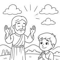 Desenhos para colorir Multiplicação dos Pães