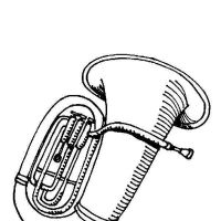 Desenhos para colorir Musica
