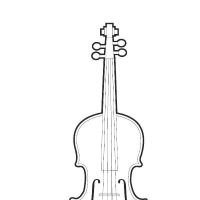 Desenhos para colorir Musica