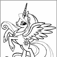 Desenhos para colorir My Little Pony