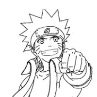 Desenhos para colorir Naruto