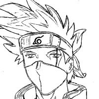 Desenhos para colorir Naruto
