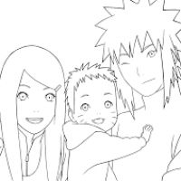 Desenhos para colorir Naruto