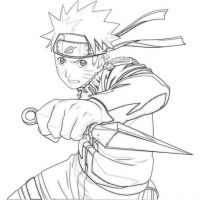 Desenhos para colorir Naruto