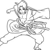 Desenhos para colorir Naruto