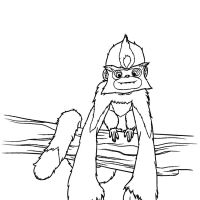 Desenhos para colorir Os Croods