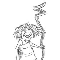 Desenhos para colorir Os Croods