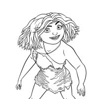 Desenhos para colorir Os Croods