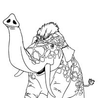 Desenhos para colorir Os Croods