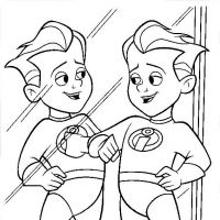 Desenhos para colorir Os Incriveis