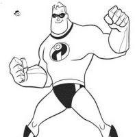 Desenhos para colorir Os Incriveis