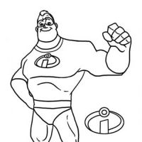 Desenhos para colorir Os Incriveis