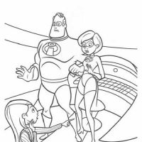 Desenhos para colorir Os Incriveis