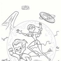 Desenhos para colorir Os Incriveis