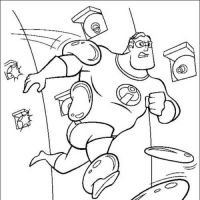 Desenhos para colorir Os Incriveis