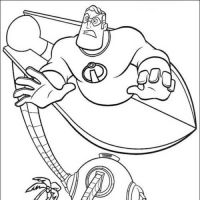 Desenhos para colorir Os Incriveis