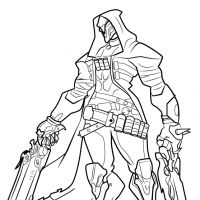 Desenhos para colorir Overwatch