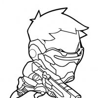 Desenhos para colorir Overwatch