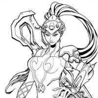 Desenhos para colorir Overwatch