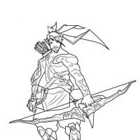 Desenhos para colorir Overwatch