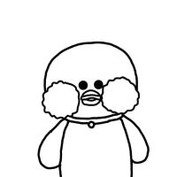 Desenhos para colorir Paper Duck