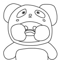 Desenhos para colorir Paper Duck