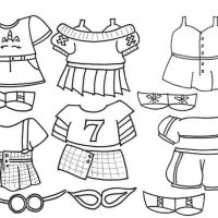 Desenhos para colorir Paper Duck