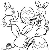 Desenhos para colorir Páscoa
