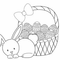 Desenhos para colorir Páscoa