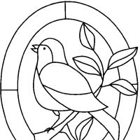 Desenhos para colorir Pássaros