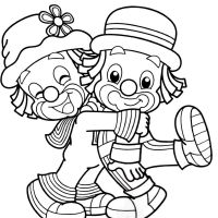 Desenhos para colorir Patati Patatá