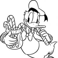 Desenhos para colorir Pato Donald