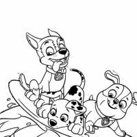 Desenhos para colorir Patrulha Canina