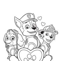 Desenhos para colorir Patrulha Canina