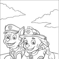 Desenhos para colorir Patrulha Canina