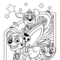 Desenhos para colorir Patrulha Canina
