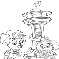 Desenhos para colorir Patrulha Canina