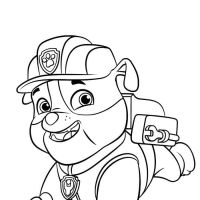 Desenhos para colorir Patrulha Canina