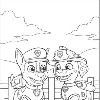 Desenhos para colorir Patrulha Canina