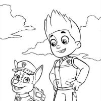 Desenhos para colorir Patrulha Canina